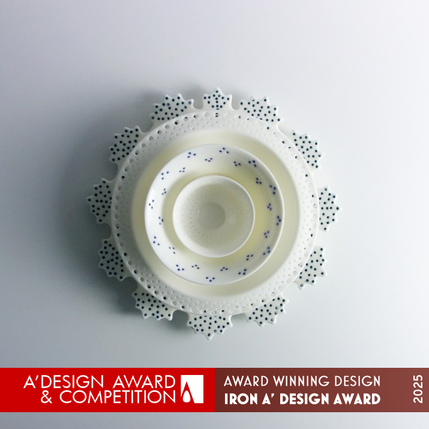 MONTE Firefly Dinner Set, winner of an Iron A’ Design Award 2025